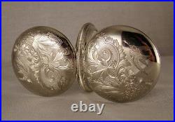 117 YEARS OLD SOUTH BEND 17j SILVERODE HUNTER CASE SIZE 16s POCKET WATCH