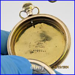 12S Bates and Bacon, Royal, 20 yr GF, Hand Engraved, pocket watch case (Z-11)