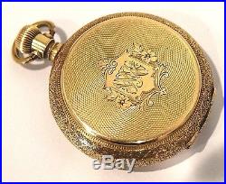 14K 14s 46g of SOLID Gold Waltham Hunter watch Case PRICED BELOW GOLD VALUE