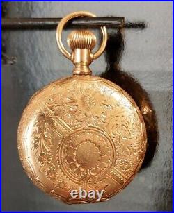 14K Solid Gold Pocket Watch Case Only, 30.2 Grams Scrap Or Not