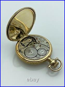 14k Gold Elgin Full Hunter Case Pocket Watch