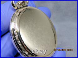 16S Keystone, J. Boss,'Waltham Premier' antique pocket watch case (F43)