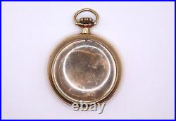 16S Supreme Gold Filled Open Face Pocket Watch Case 1033