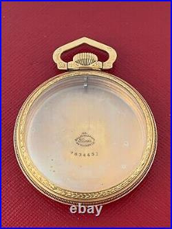 16 Size 10k Yellow Rolled Gold Plate Never Used Vintage Pocket Watch Case