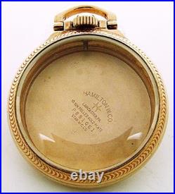 16s Hamilton Model # 16 Traffic Special Style 10k Gold Plate Case. Beauty