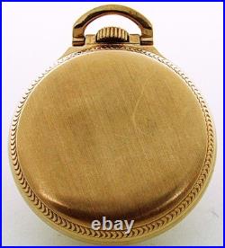 16s Hamilton Model # 16 Traffic Special Style 10k Gold Plate Case. Beauty