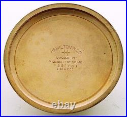 16s Hamilton Model # 16 Traffic Special Style 10k Gold Plate Case. Beauty