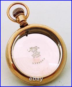 16s Illinois Watch Case Co. Elgin USA 25 Years Swingout Pocket Watch Case. Nice