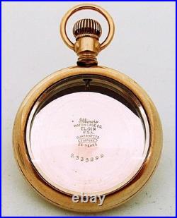 16s Illinois Watch Case Co. Elgin USA 25 Years Swingout Pocket Watch Case. Nice