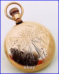 16s Illinois Watch Case Co. Elgin USA 25 Years Swingout Pocket Watch Case. Nice