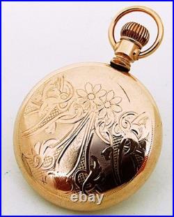 16s Illinois Watch Case Co. Elgin USA 25 Years Swingout Pocket Watch Case. Nice