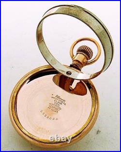 16s Illinois Watch Case Co. Elgin USA 25 Years Swingout Pocket Watch Case. Nice