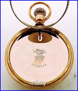 16s Illinois Watch Case Co. Elgin USA 25 Years Swingout Pocket Watch Case. Nice