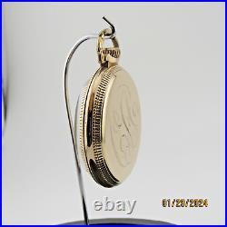16s, Wadsworth, 10 kt. Gold filled, Bunn Special model pocketwatch case (D23)