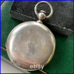 1800's Dueber 18S Key Wind 3 Ounce Coin Silver Pocket Watch Case