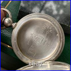 1800's Dueber 18S Key Wind 3 Ounce Coin Silver Pocket Watch Case