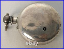 1829 Pair Case Sterling Chain Drive Fusee Verge Pocket Watch Bullingford London