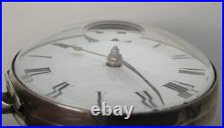1829 Pair Case Sterling Chain Drive Fusee Verge Pocket Watch Bullingford London