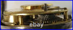 1829 Pair Case Sterling Chain Drive Fusee Verge Pocket Watch Bullingford London