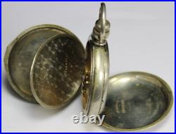 1867 Waltham Appleton Tracy 18s 15j KW Pocket Watch with Hunter Case Parts/Repair