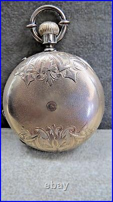 1870'S U. S. Watch Pocket Watch, Gold & Silver, Rare, Hunter's Case G. Channing