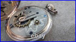 1870'S U. S. Watch Pocket Watch, Gold & Silver, Rare, Hunter's Case G. Channing