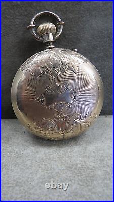 1870'S U. S. Watch Pocket Watch, Gold & Silver, Rare, Hunter's Case G. Channing