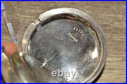 1880s Fahys COIN SILVER Flip-Out Pair 18s POCKET WATCH Case Gold Horse/Jockey