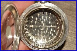 1880s Fahys COIN SILVER Flip-Out Pair 18s POCKET WATCH Case Gold Horse/Jockey