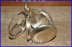 1880s Fahys COIN SILVER Flip-Out Pair 18s POCKET WATCH Case Gold Horse/Jockey