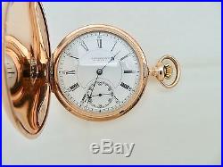 1883-1899 E. HOWARD BOSTON 18 Size Series VII Gold Filled Hunting Case Watch N