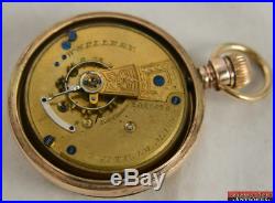 1883 Waltham 15J 18s Wm Ellery Mod 1879 Early CWCCo Case Pocket Watch Keeps Time