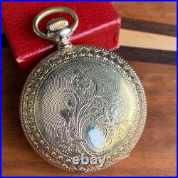 1884 Elgin Grade 6 18S 7J Gold Filled Hunter Case Pocket Watch