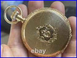1888 Waltham 18's 14K Solid Gold 114.6 Grams Hunter Pocket Heavy Case Grade 640