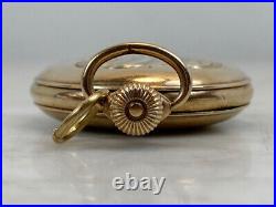1890's ELGIN National Pocket Watch. 14K Gold Filled Case. Grade 109