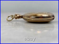 1890's ELGIN National Pocket Watch. 14K Gold Filled Case. Grade 109