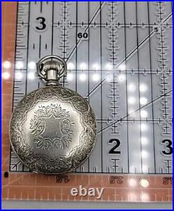 1892 US Watch CO Pocket Watch Model 1889 Gilt Hunter Case 7j 6s Antique Grade 66