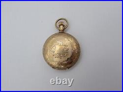 1894 ELGIN Grade 117 Model 2 Pocket Watch 6s Hunter Case 14k Gold fill