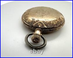 1895 Elgin 6s Gold Filled Hunting Case Pocket Watch