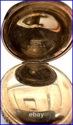 1895 Elgin 6s Gold Filled Hunting Case Pocket Watch