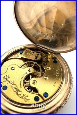 1895 Elgin 6s Gold Filled Hunting Case Pocket Watch