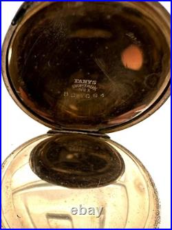 1895 Elgin 6s Gold Filled Hunting Case Pocket Watch