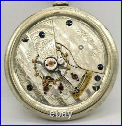 1895 Elgin Model 5 18s 17j Pocketwatch Moseley Regulator Fahys Case Needs Work