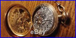 1898 -1900 16 Jewel Lady Waltham Pocket Watch with Full Hunter Case