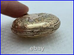 1898 Elgin 14K Solid Gold 53.8gr Grade 133 MULTI COLOR CASE Hunter Pocket RUNS