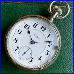 1898 Rockford Grade 935 18S 17 Jewels Oresilver Case Pocket Watch Serviced
