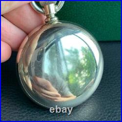 1898 Rockford Grade 935 18S 17 Jewels Oresilver Case Pocket Watch Serviced