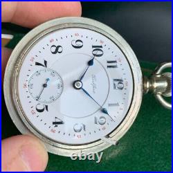 1898 Rockford Grade 935 18S 17 Jewels Oresilver Case Pocket Watch Serviced