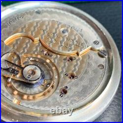 1898 Rockford Grade 935 18S 17 Jewels Oresilver Case Pocket Watch Serviced