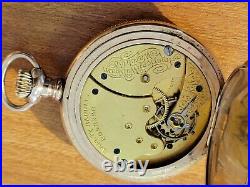 1898 Waltham ladies pocket Watch Gold plated full hunter case